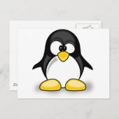 Pinguinartikel Postkarte (Vorne/Hinten)