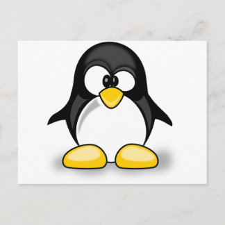 Pinguinartikel Postkarte