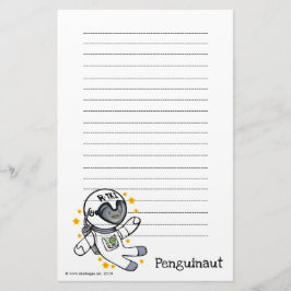 Pinguinaut Writer Paper Briefpapier