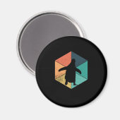 Pinguinbunt Magnet (Vorderseite/Rückseite)