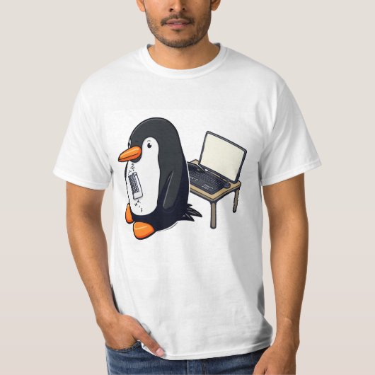 Pinguincodierung T-Shirt (Vorderseite)