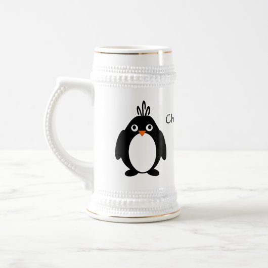Pinguindesign Bierglas (Links)