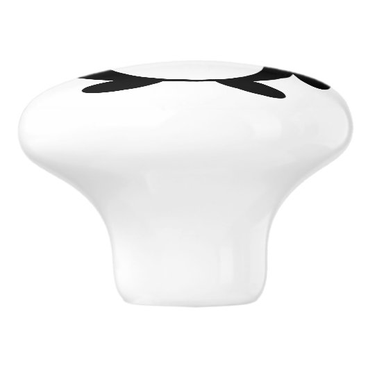 Pinguindesign Keramikknauf (Seitenansicht)