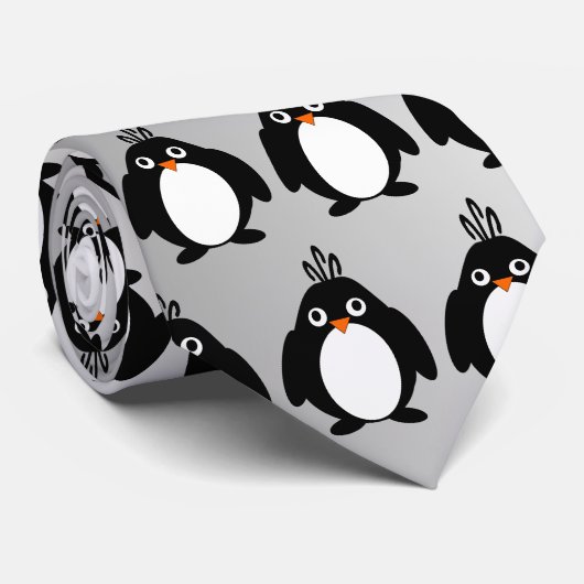 Pinguindesign Krawatte (Gerollt)