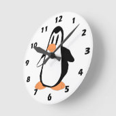 Pinguindesign Runde Wanduhr (Winkel)