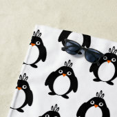 Pinguindesign Strandtuch (Beispiel)