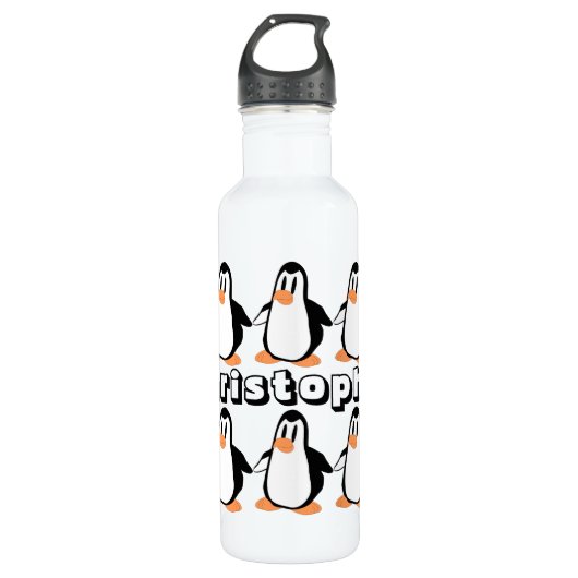 Pinguindesign Trinkflasche (Vorderseite)