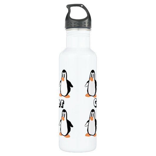 Pinguindesign Trinkflasche (Rückseite)