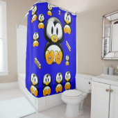 Pinguinduschvorhang Duschvorhang (Beispiel)