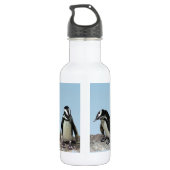 Pinguine 18oz Wasserflasche (Rückseite)