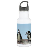 Pinguine 18oz Wasserflasche (Vorderseite)