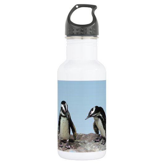 Pinguine 18oz Wasserflasche (Vorderseite)
