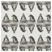 Pinguine Abstraktes Gewebe Stoff (Muster)
