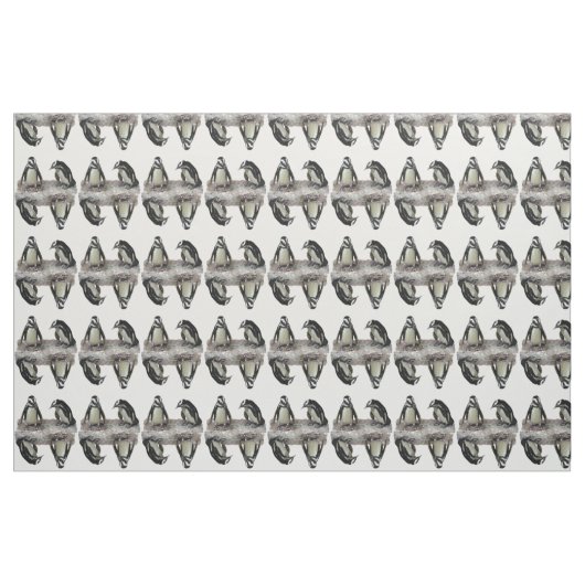 Pinguine Abstraktes Gewebe Stoff (Fat Quarter (45,7 x 55,9 cm))
