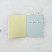 Pinguine Alberne Geburtstagskarte Karte (Innenseite)