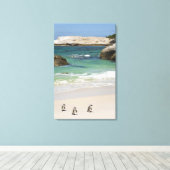 Pinguine am Boulders Beach, Simons Town, Süden 2 Leinwanddruck (Insitu (Holzboden))