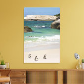 Pinguine am Boulders Beach, Simons Town, Süden 2 Leinwanddruck (Insitu (Wohnzimmer))