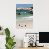 Pinguine am Boulders Beach, Simons Town, Süden 2 Poster (Heimbüro)