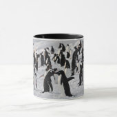 Pinguine am Spiel Tasse (Zentrum)