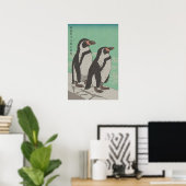 Pinguine am Wasser Poster (Heimbüro)