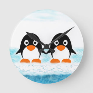 Pinguine auf der Uhr von Iceburg