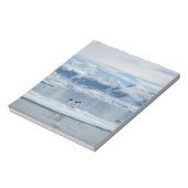 Pinguine auf einem Eisberg Notizblock (Rotiert)