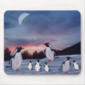 Pinguine auf Eis Mousepad (Vorne)