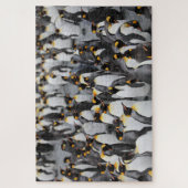 Pinguine auf Eis Puzzle (Vertikal)