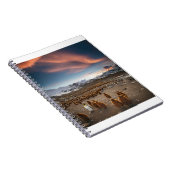 Pinguine bei Sunset Notizblock (Rechte Seite)