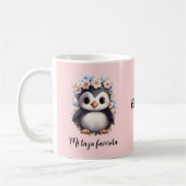 Pinguine Bilingual Mi Taza Favorita Spanisches Ros Kaffeetasse (Links)