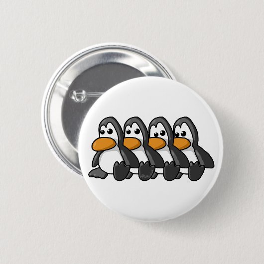 Pinguine Button (Vorne & Hinten)