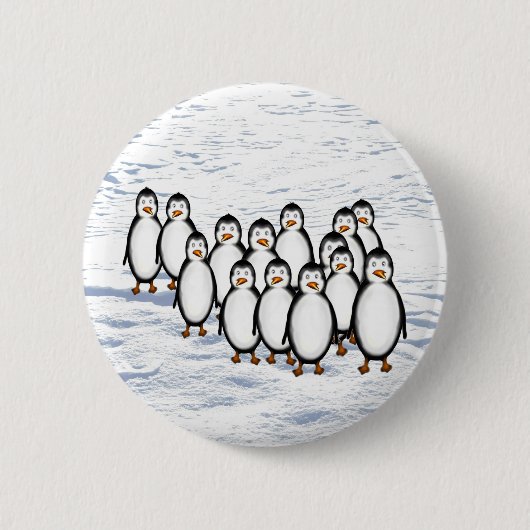 Pinguine Button (Vorderseite)