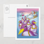 Pinguine_card Postkarte (Vorne/Hinten)