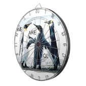 Pinguine Dartscheibe (Vorderseite rechts)