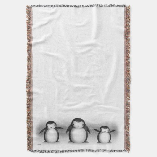 Pinguine Decke (Vorderseite Vertikal)