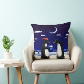 Pinguine Decke Kissen (Stuhl )