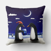 Pinguine Decke Kissen (Rückseite)