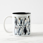 Pinguine der Tasse der Welt, Niedliche Pinguin-Kaf (Links)
