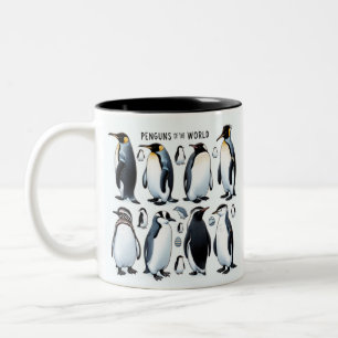 Pinguine der Tasse der Welt, Niedliche Pinguin-Kaf