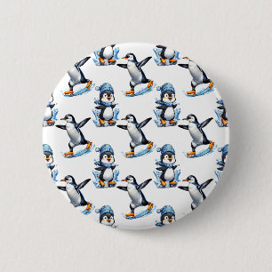 Pinguine Design Button