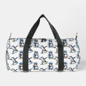 Pinguine Design Duffle Bag (Rückseite)