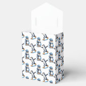 Pinguine Design Geschenkschachtel (Geöffnet)