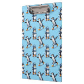 Pinguine Design Klemmbrett (Links)