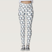 Pinguine Design Leggings (Vorderseite)