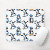 Pinguine Design Mousepad (Mit Mouse)