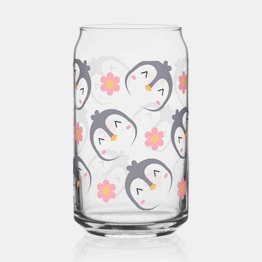 Pinguine Dosenglas (Links)