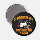 Pinguine Drink Team Magnet (Vorderseite/Rückseite)