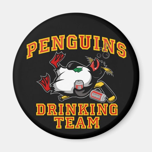 Pinguine Drink Team Magnet (Vorne)