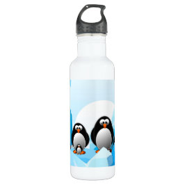Pinguine Edelstahlflasche