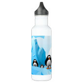 Pinguine Edelstahlflasche (Links)